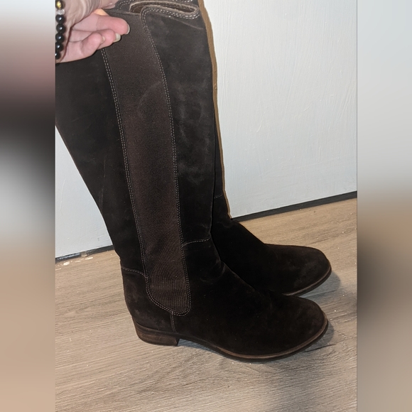 Cole haan suede boots size 8 - Picture 4 of 6